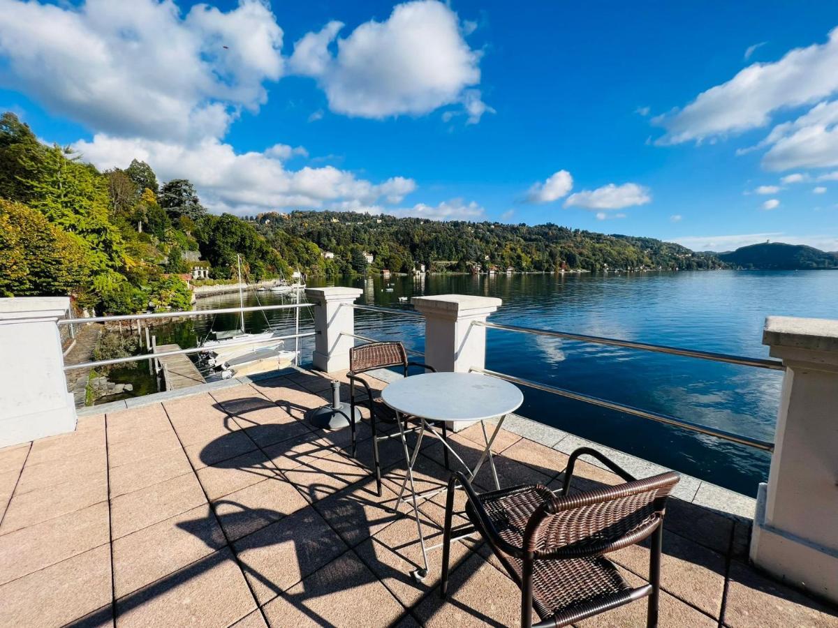 Boat House Facing The Lake Orta San Giulio Exterior foto